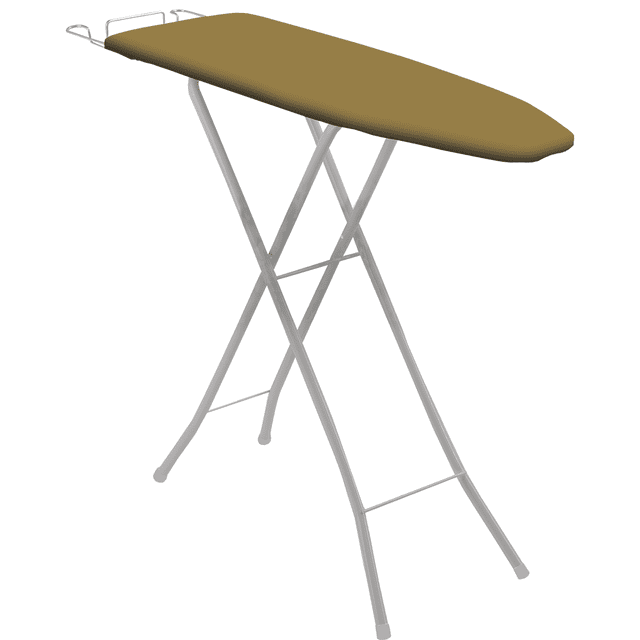 Burro de Planchar Handy Bronze 110 x 33 cm Tabla Resistente Plegable Ajustable Acero Maxima Hogar