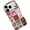 Beach Sea Star Pattern, variant on Case for iPhone 17 Pro, Fish Summer Coastal Stamp Phone Case Military-Grade Drop Protection Cover for Women Girl - Frosted