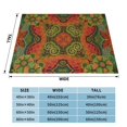 thumbnail image 4 of XMXT Throw Blanket, Colors Moods Geometric Prints Machine Washable Blankets for Sofa, 60 x 50 inches Multicolor, 4 of 9