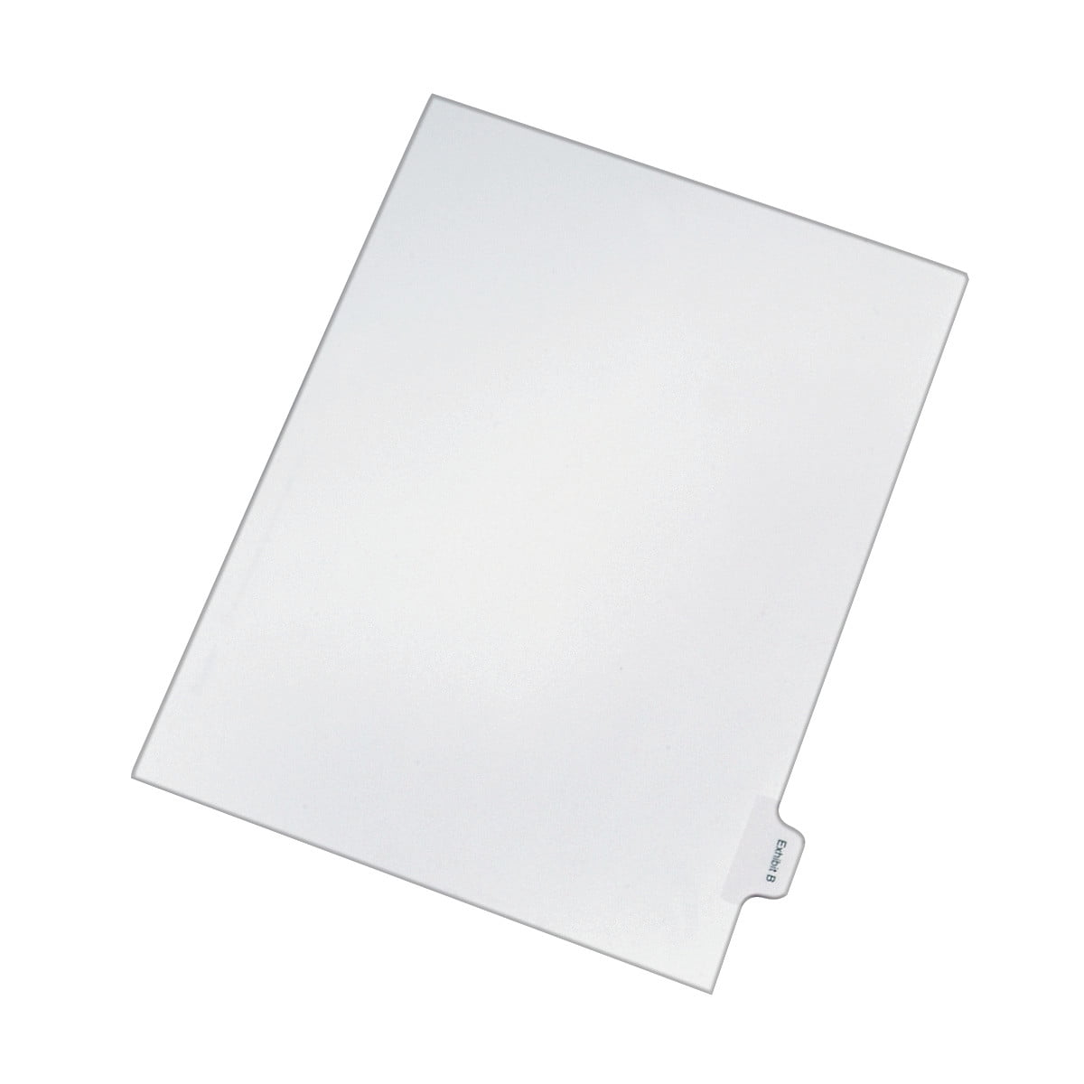Avery Legal Paper Divider, Allstate Style, White, Side Tab B (82108