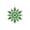 Green, variant on 24pcs Plastic Snowflake Ornaments, Dark Blue Snowflake Ornaments Glitter Snowflake Ornaments with Hanging String for Christmas Tree Window Ceiling Home Decoration, 4"