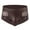 Coffee, variant on Mens Underwear Dual Bulge Pouch Boxer Briefs Breathable Comfortable Mesh Trunks Underwear Male Underpants