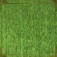 thumbnail image 1 of Ahgly Company Indoor Square Abstract Green Modern Area Rugs, 6' Square, 1 of 4