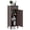 Brown, variant on Giantex Floor Storage Cabinet, Multifunctional Freestanding Bathroom Storage Cabinet with Two Adjust Shelves, Ideal for Bathroom, Living Room or Bedroom, 14 x 12 x 34.5 inches (Black)