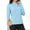 Light Blue, variant on Long Sleeve Women Thermal Shirts Turtleneck Winter Womens Undershirts Plus Size Slim Casual Warm Elastic Yellow Tops