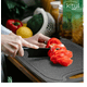 thumbnail image 2 of Kit 3 Tablas Picar Cortar 3 Tamaños Resistente Cocina Xtellar Color Negro, 2 of 3