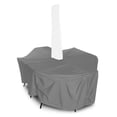 thumbnail image 1 of Responsible Consumer Large Dining Set Cover w/umbrella hole , Weathermax , Charcoal , 81351, 1 of 1