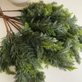 thumbnail image 5 of Meggemo Artificial Pine Needle Cypress Stems Decorative Greenery Faux Landscape Plants For Christmas Wreaths Arrangements Holiday Decor, 5 of 6