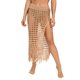 thumbnail image 1 of Falda de playa con borlas, faldas ahuecadas para mujer, traje de baño con borlas de malla, pareo ahuecado, salida de alta intensidad, 1 of 8