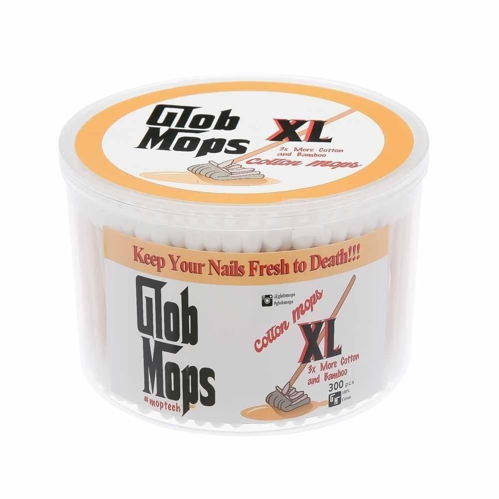 glob mops xl cotton swabs 2-pack bundle | extra absorbent