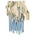 thumbnail image 4 of vidaXL Foldable Tent Pop-Up 3x6 m Cream White, 4 of 5