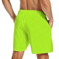 thumbnail image 2 of Mens Swim Trunks Bathing Suit Inseam Compression Liner Beach Swim Shorts Swimwear Quick Dry Pocket,Color:B,S, 2 of 5