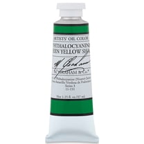 M. Graham Artists' Oil Color - Phthalocyanine Green Yellow Shade, 37 ml tube