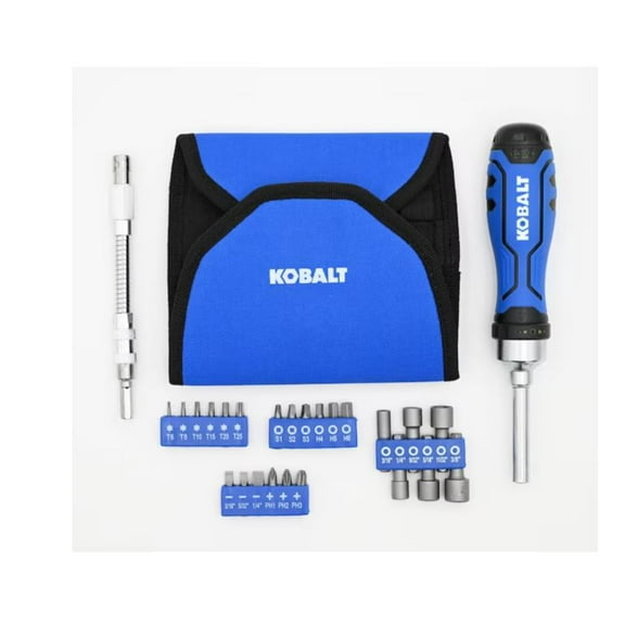 Kobalt 27-Piece Ratcheting Multi-bit Screwdriver Set