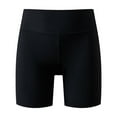 thumbnail image 2 of Annhoo Yoga Shorts for Girls High Elastic Waisted Solid Summer Stretchy Sports Breathable Shorts 4-13 Years, 2 of 3