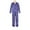 #02/Blue Men, variant on 2PCS Christmas Pajamas for Women/Men/Kids Pajamas PJs Family Matching Sleepwear Loungewear Pants Set