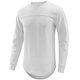 thumbnail image 1 of pstuiky Camisas suaves de manga larga para hombre, Camiseta de manga larga holgada informal de color liso para hombre, estilo hip hop, con cuello redondo salir tops s, 1 of 3