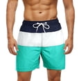 thumbnail image 2 of Puntoco Pants for Men,Men Colthing Clearance,Men'S Shorts Swim Trunks Quick Dry Beach Surfing Running Swimming Watershort Green, 2 of 7