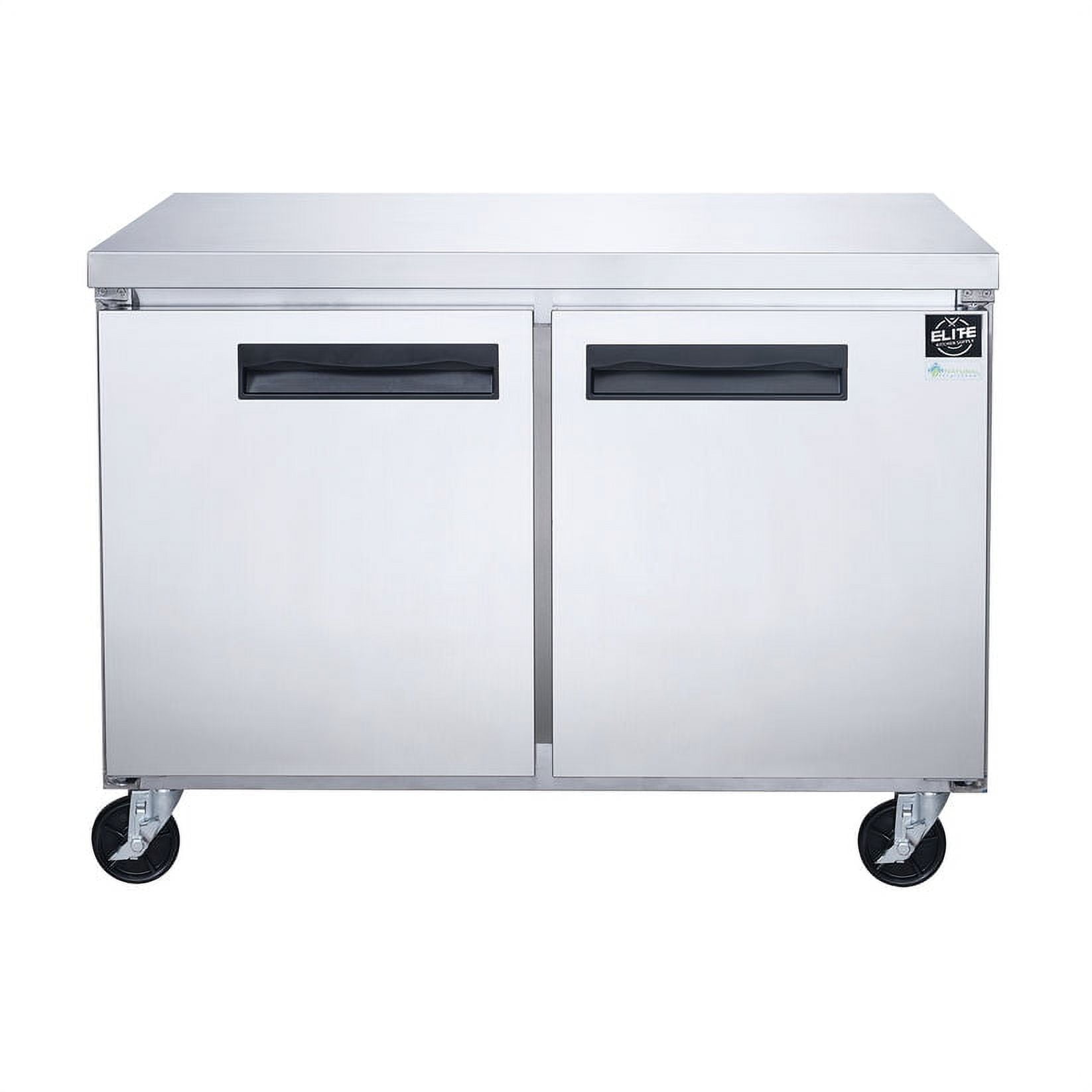 FSE 29-Inch Single Door Commercial Reach-in Freezer, 23 Cubic Feet,  Stainless Steel, 115 v, (MRFZ-1D)