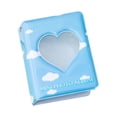 thumbnail image 1 of jifeng Business Card Holder 3 Inch Mini Photo Album Cartoon Card Folder 40 Pockets Card clouds with love, 1 of 9