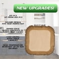 thumbnail image 2 of Forros desechables para freidoras Air Fryer, 125 unidades, papel antiadherente de 8 pulgadas, 2 of 6