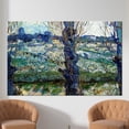 thumbnail image 2 of Vincent Home Decor View on Arles, Canvas, Canvas Wall Art, Canvas Print, Reproduction Poster, Famous Printed Canvas, View on Arles Artwork, Canvas Wall Decor - Gold Framed, 2 of 9