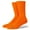 Orange, variant on Stance mens Icon Solid Color Cotton Crew Socks (L, Orange)