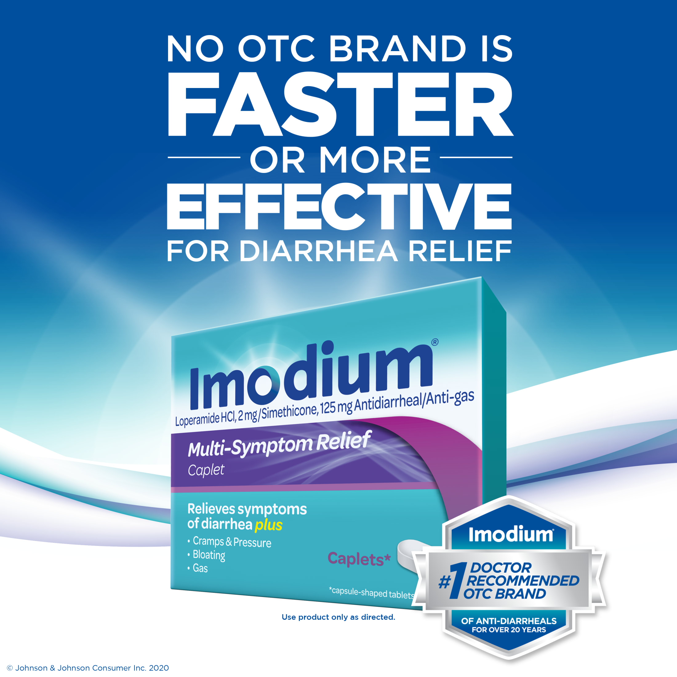 Imodium Multi-Symptom Relief Anti-Diarrheal Medicine Caplets, 42 ct. - image 5 of 11
