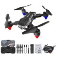 thumbnail image 1 of Drones con cámaras en liquidación: dron plegable con cámara única 1080P, FPV, para principiantes, control por gestos, evitación de obstáculos, modo sin cabeza, cuadricóptero con control, 1 of 6