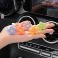 thumbnail image 3 of Ambientador Para Coche, Flores, Clips Para Coche, Dulce, 6 Piezas, Resina, Resistente Al óxido, Para Oficina, Sala De Estar, 3 of 8