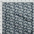 thumbnail image 4 of oneOone Georgette Viscose Teal Blue Fabric Tropical Sewing Craft Projects Fabric Prints By Yard 42 Inch Wide, 4 of 5