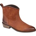 thumbnail image 1 of Women's Journee Collection Carmela Ankle Bootie Brown Leather 9 M, 1 of 6