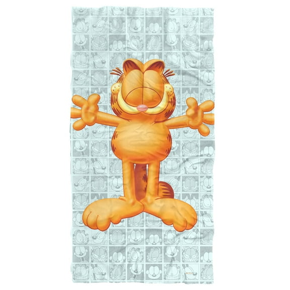 Garfield Beach Towel, 30'x60', Free Hugs Beach Towel