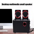 thumbnail image 3 of Subwoofer, Mini Speaker, Volume and Bass Independent Adjustment Bass Boost USB 5V 5W Desktop Laptop for Cellphone, 3 of 8