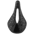 thumbnail image 1 of Sillín de bicicleta de montaña/carretera con diseño hueco de fibra de carbono, transpirable, 143 mm, color negro, 1 of 8