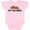 AD-Pink, variant on Inktastic Napping Dis Tew Much Daschund Weiner Dog Brown Boys or Girls Baby Bodysuit