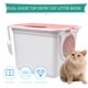 thumbnail image 1 of Cat Litter Basin Caja de arena para gatos cubierta con cúpula con pala, 1 of 8