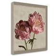 thumbnail image 2 of Tangletown Fine Art Botanical Peony By Janel Pahl,  Gallery Wrap Canvas 35" x 35", 2 of 2