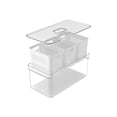 thumbnail image 3 of Caja Mainstays Organizador con 3 Cestas Escurridoras Clear Fresh 5 Litros Blanco, 3 of 4