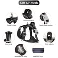thumbnail image 3 of Katieovy Dog Harness and Dog Leash Set,Reflective No Pull Dog Harness for Small Dog,Mesh Adjustable Dog Harness with Dog Poop Bag Holder,Black, 3 of 7