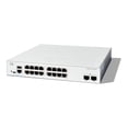 thumbnail image 1 of Cisco Catalyst 1200-16T-2G - Switch - L3 - Intelligent - 16 x 10/100/1000 + 2 x Ethernet Gigabit SFP - Montable en Rack, 1 of 2