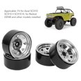 thumbnail image 3 of Llanta de Rueda RC de 4 piezas, Juego de llantas de ruedas de 8 rct rc beadlock de 1,9 pulgadas para axial scx10 scx10 ii scx10 iii, 3 of 7
