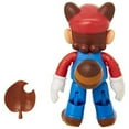 thumbnail image 6 of Nintendo Super Mario Raccoon Mario With Super Leaf Action Figure Set, 6 of 9
