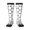 3 Black, variant on Signal Icon Pattern Women’s Knee High Crew Socks,Trouser Socks Comfortable, Breathable, Moisture-Wicking and Soft