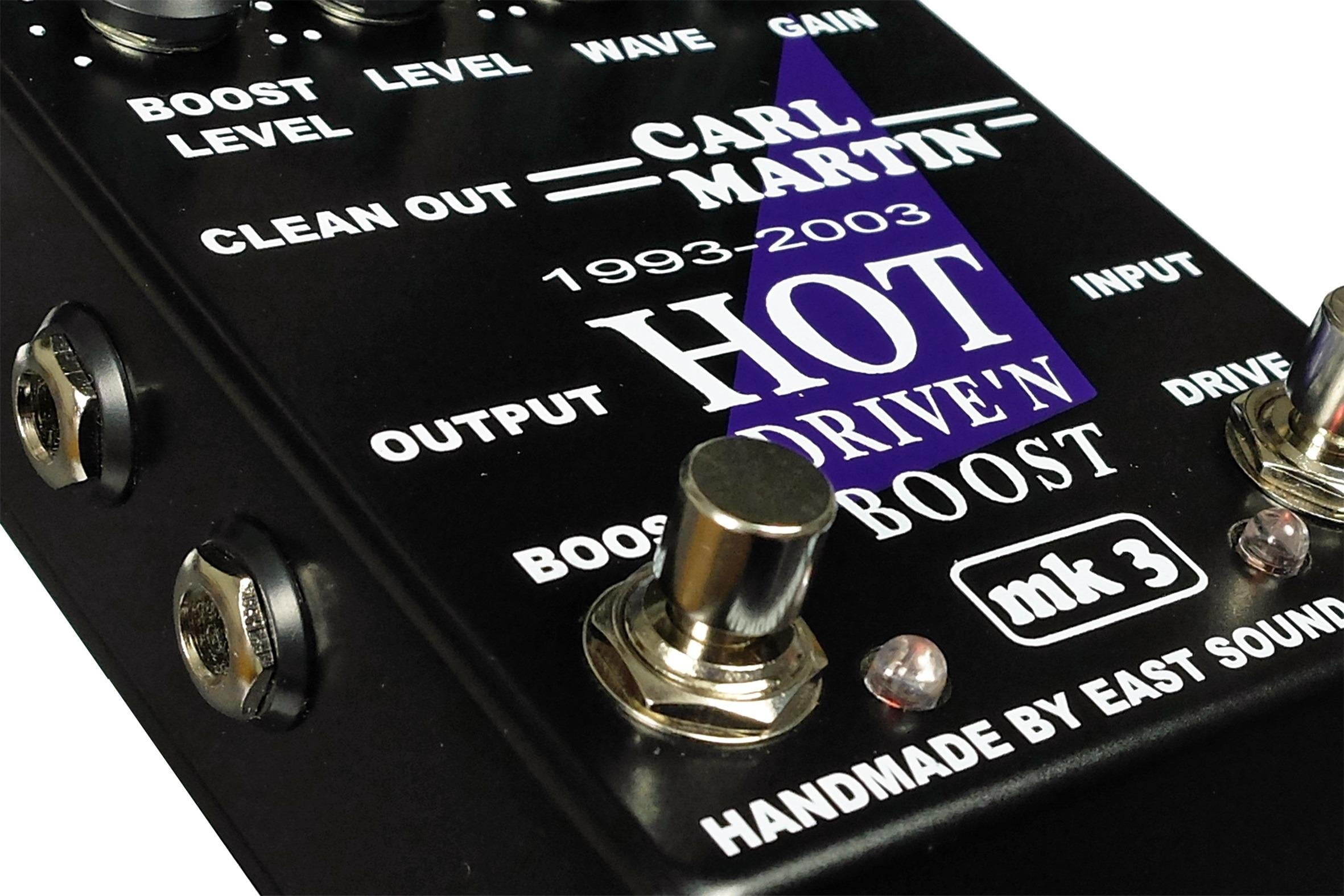 Carl Martin Hot Drive 'N Boost mk 3 Pedal