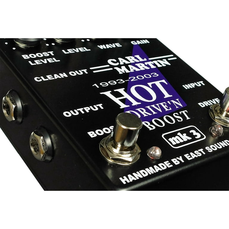 Carl Martin Hot Drive 'N Boost mk 3 Pedal - Walmart.com