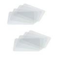 thumbnail image 1 of JJKBVCLO 8PC Double Sided Fully Transparent Placemat Children's Transparent Food Mat Table Mat Easy Washable Material, 1 of 1