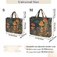 thumbnail image 2 of FORMRS Womens Corduroy Tote Bag Crossbody Shoulder Handbag with Pocket, Forest Mushroom, 2 of 7