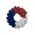 thumbnail image 1 of Artificial Wreath for Front Door, American Patriotic Wreath, Independence Day Decorations, USA July 4th Simulation Garland Glory Patriotic Spring Summer Outdoor Floral Wreath Decor, 1 of 3