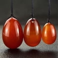 thumbnail image 2 of Natural Carnelian Jade Eggs for Vaginal Exercise Tightening_c*, 2 of 5